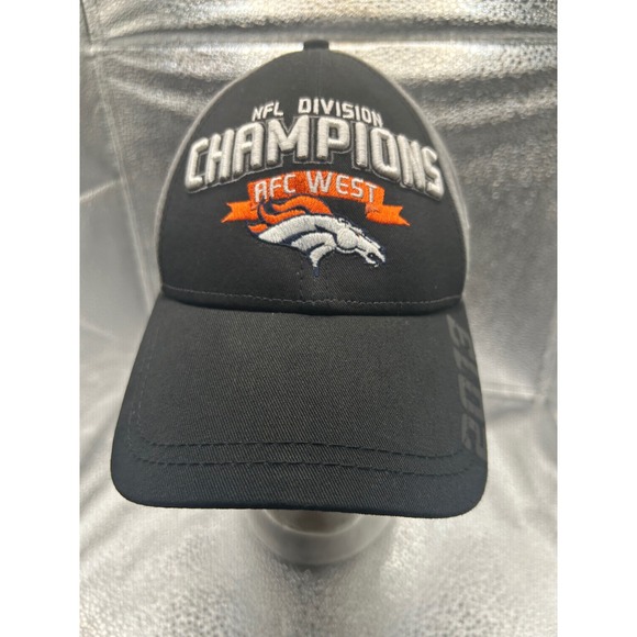 New Era Other - New Era Denver Broncos 2013 AFC West Division Champions Hat 9FORTY Black Grey